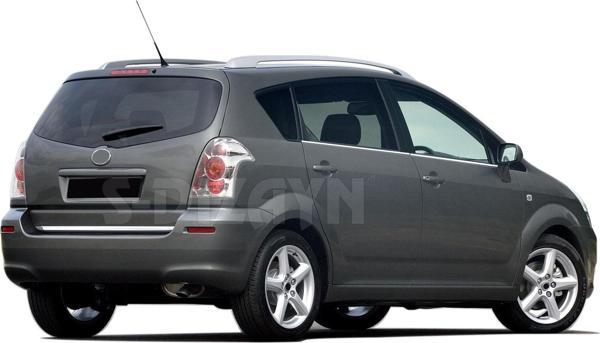 S-Dizayn Toyota Verso Krom Cam Çıtası 4 Prç 2004-2009 - Image 1