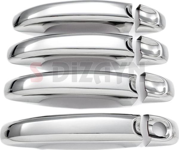 S-Dizayn VW Amarok Krom Kapı Kolu 4 Kapı 2010 Model Üzeri - Image 1