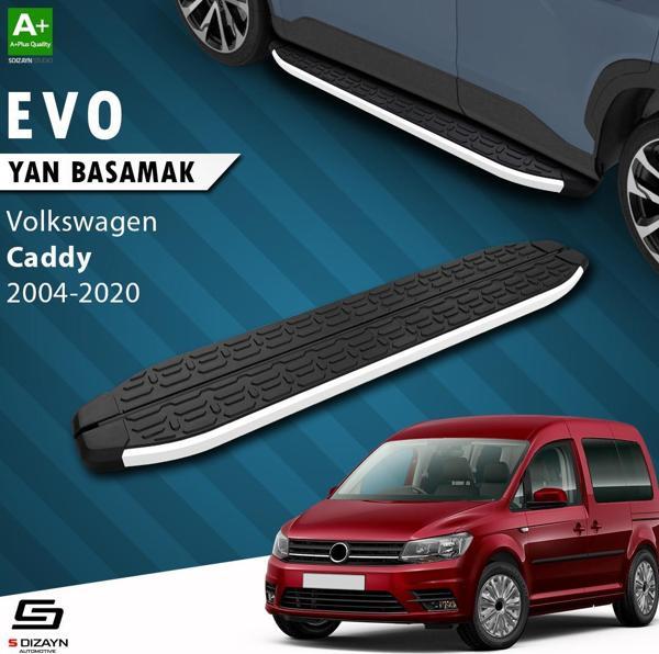 S-Dizayn VW Caddy 3 Evo Aluminyum Yan Basamak 193 Cm 2004-2020 - Image 1