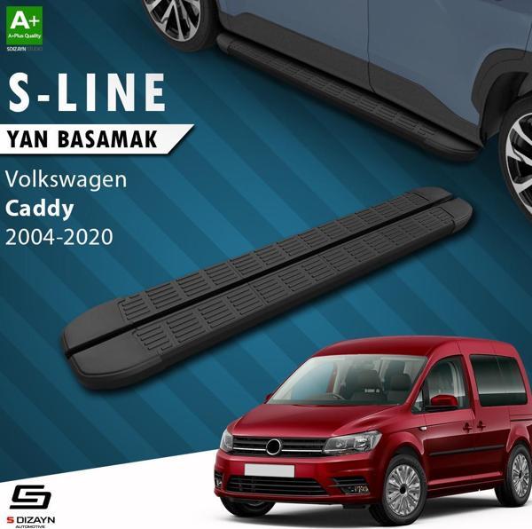 S-Dizayn VW Caddy 3 S-Line Siyah Yan Basamak 193 Cm 2004-2020 - Image 1