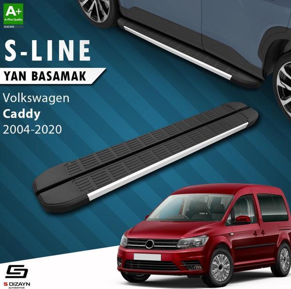 S-Dizayn VW Caddy 3 Uzun Şase S-Line Aluminyum Yan Basamak 223 Cm 2004-2020 - Image 1