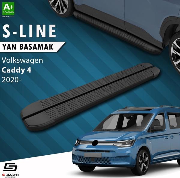 S-Dizayn VW Caddy 4 S-Line Siyah Yan Basamak 193 Cm 2020 Üzeri - Image 1