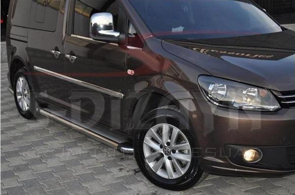 S-Dizayn VW Caddy Maxi Krom Yan Kapı Çıtası 4 Prç 2007-2010 - Image 1