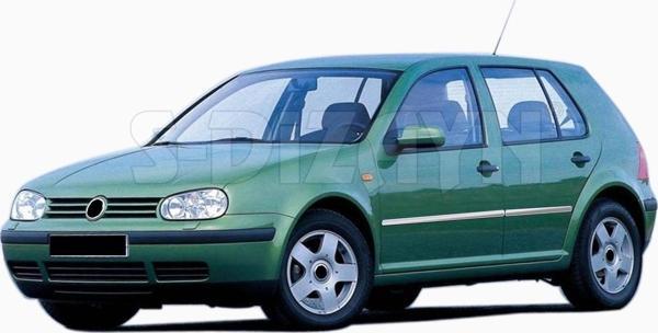 S-Dizayn VW Golf 4 Krom Yan Kapı Çıtası 4 Prç 1998-2004 - Image 1
