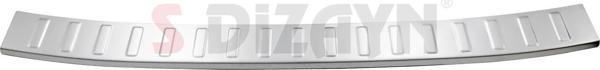 S-Dizayn VW Golf 7 SW Sportsvan Krom Arka Tampon Eşiği 2013-2020 - Image 1