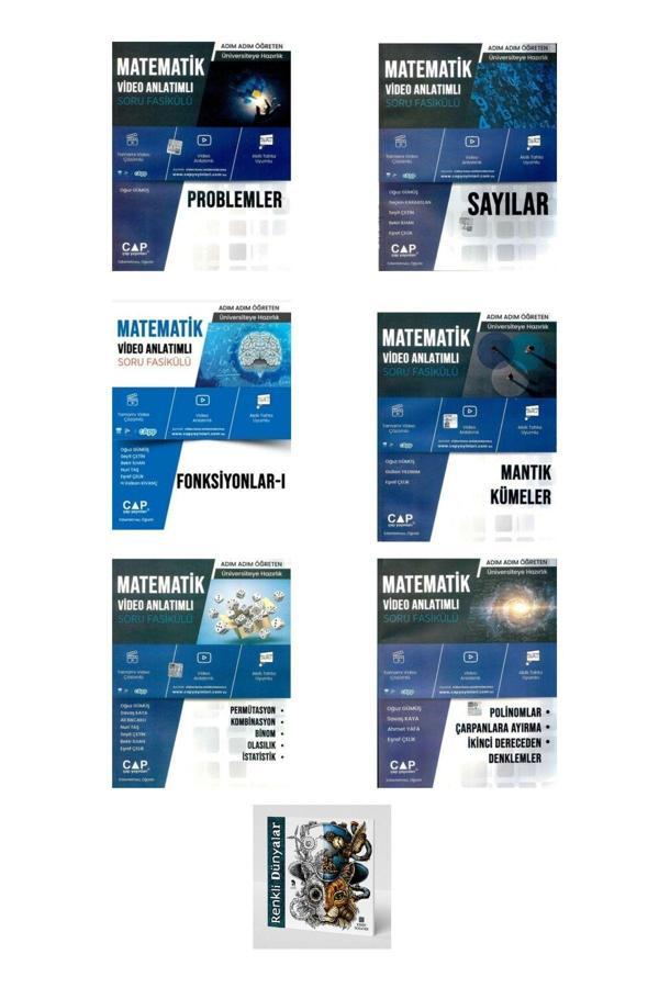 Çap Yayınları 2025 Tyt Matematik Soru Fasikülleri (6 FASİKÜL) (RENKLİ DÜNYALAR HEDİYELİ) - Çap Yayınları - Image 1