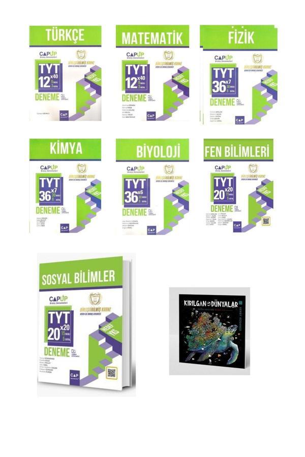 Çap Yayınları 2025 Tyt Tüm Dersler Deneme Seti (KIRILGAN DÜNYALAR HEDİYELİ) - Çap Yayınları - Image 1