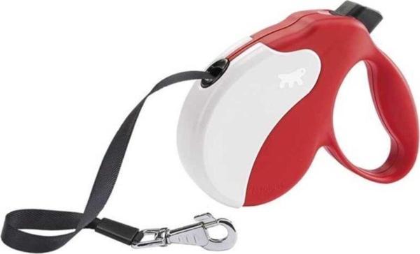 Amigo 5 M 25 Kg Şerit Medium Kırmızı Uzatma Tasma - Image 1