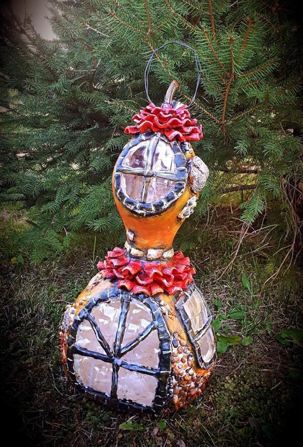 Himarry güneş enerjili dekoratif el yapımı kabak - Image 1