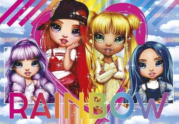 Clementoni Rainbow High Puzzle 104 Parça 29776 - Image 1