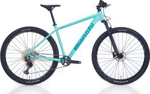 Bianchi Magmacomp 9.S Deore 12 Vites HD Fren 29 Jant Dağ Bisikleti PK Mat Celeste 48 Kadro - Image 1