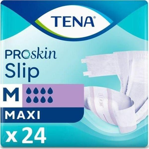 Tena Slip Proskin Maxi 8 Damla M 24 - Image 1