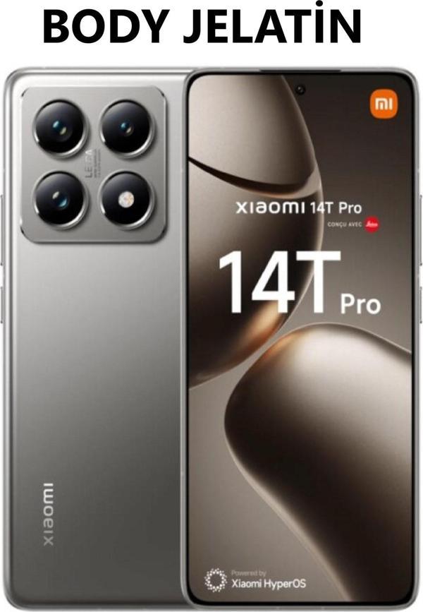 Xiaomi 14T Pro Uyumlu Ön Body Şeffaf Ultra Ekran Koruyucu Nano Jelatin - Image 1