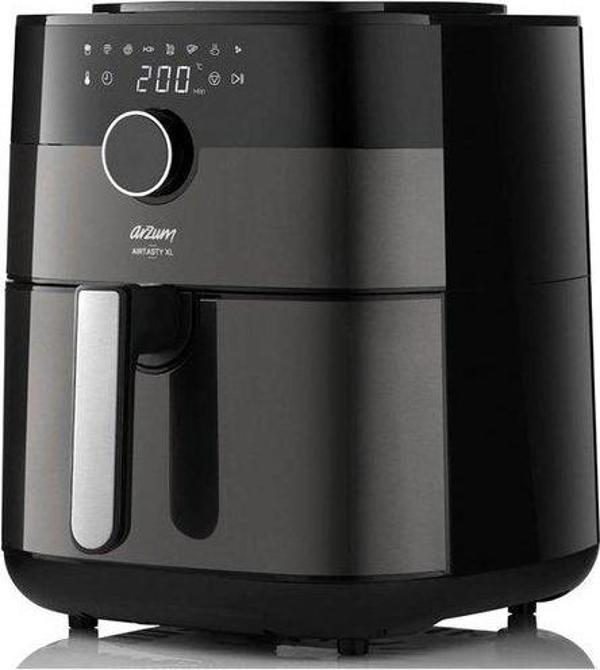 Arzum AR2074-G Airtasty XL Air Fryer 6 lt Gümüş Yağsız Fritöz - Image 1