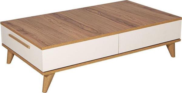 Modalife Alize Orta Sehpa Salon Oturma Odası - Ceviz - Image 1