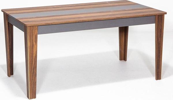 Modalife Asur Sabit 160X90 Salon&Oturma Odası Yemek Masası - Antrasit - Image 1