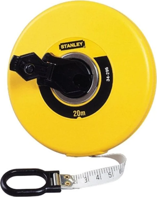Stanley 0-34-296 Kapalı Kasa Şerit Metre 20 m x 12,7 mm - Image 1