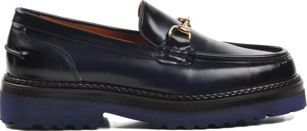 Ayakmod Premium 7710 Lacivert Açma Hakiki Deri Erkek Loafer Ayakkabı - Image 1