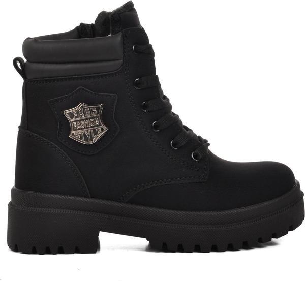 Walkway Parpat 25K-F Siyah Zümrüt İçi Kürklü Çocuk Bot - Image 1