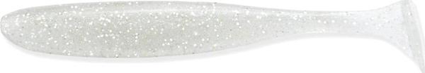 Keitech Easy Shiner 8.9cm (3.5") #370 Clear Silver Glow Kokulu Silikon Balık - Image 1