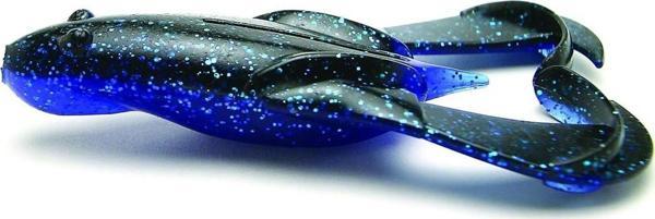 Keitech Noisy Flapper 8.9cm (3.5") #413 Black Blue Kokulu Silikon Kurbağa - Image 1