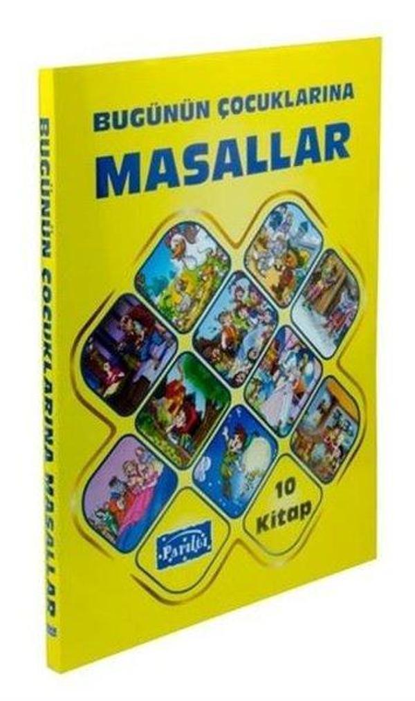 Bugünün Çocuklarına Masallar Dizisi Seti - 10 Kitap Takım - Parıltı Yayınları - Image 1