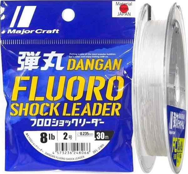 Major Craft Dangan FC Shock Leader DFL PE 2.0 0.24mm 8Lb/3.6kg 30mt - Image 1