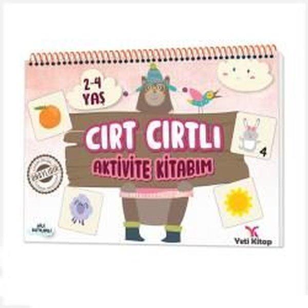 2-4 Yaş Cırt Cırtlı Aktivite Kitabım - Yeti Kitap - Image 1