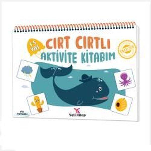 3-5 Yaş Cırt Cırtlı Aktivite Kitabım - Yeti Kitap - Image 1