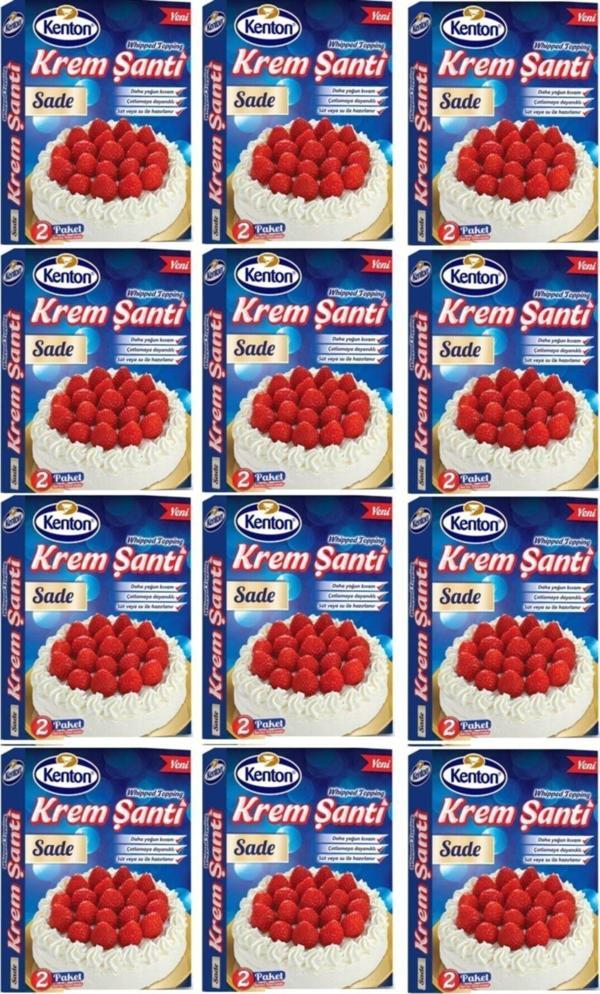 Kenton Krem Şanti Sade 150 Gr x 12 Adet - Image 1