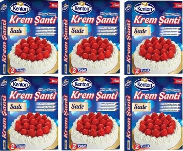 Krem Şanti Sade 150 Gr X 6 Adet - Image 1