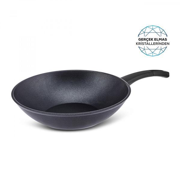 Karaca Biodiamond Powerful Plus Wok Tava 28 Cm - Image 1