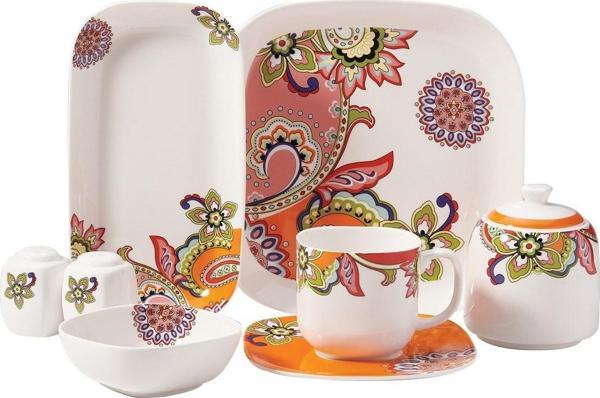 Korkmaz Kappa Collection 28 Parça Kahvaltı Takımı - Image 1
