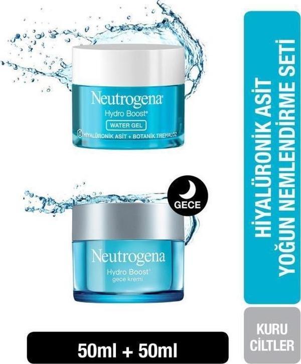 Neutrogena Hydro Boost Water Gel 50 ml+Gece Kremi 50ml - Image 1
