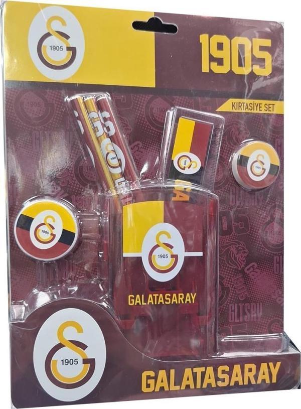 Galatasaray  Lisanslı Kırtasiye Seti 7 Parça - Image 1