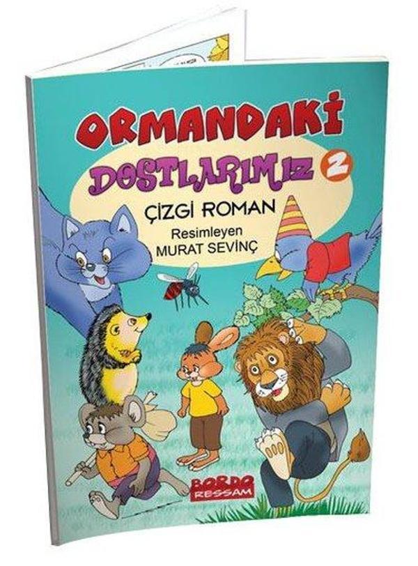 Ormandaki Dostlarımız - 2 - Bordo Ressam - Image 1