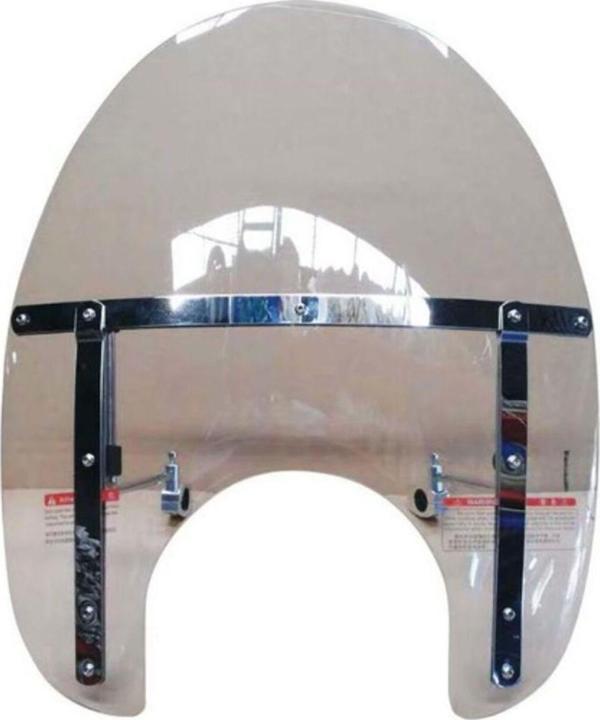 Motoanl Motosiklet Chopper Ön Siperlik Camı Avrupa Model 4Mm Kalınlıkta Chopper Modele Uyumlu Motor Ön Camı - Image 1