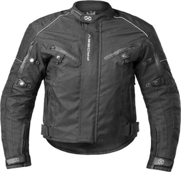 Motoanl Motosiklet Çocuk Mont 4 Mevsim Maxdura Kumaş Kids Motorcu Montu Black - Image 1