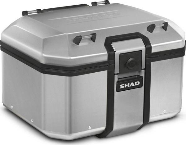 Motoanl Motosiklet Alüminyum Arka Çanta Shad Terra Motor Tur Çantası Silver 48 Lt - Image 1