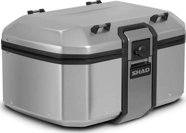 Motoanl Motosiklet Alüminyum Tr-55 Arka Çanta Gümüş Shad Terra Motor Tur Çantası Silver 55 Lt - Image 1