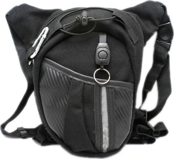 Motoanl Motosiklet Bel Bacak Çantası Impertex Kumaş Kemerli Ve Cırtlı Çanta Je - Image 1