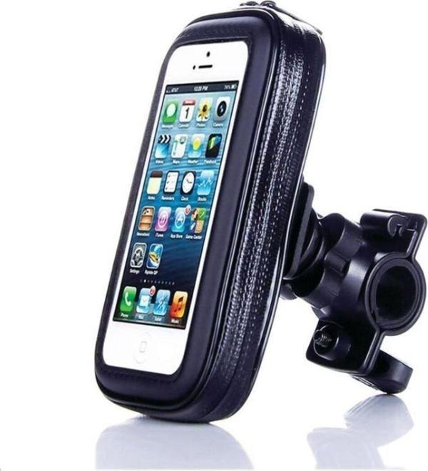 Motoanl Motosiklet Kapalı Telefon Tutucu Gidon Unıversal Suya Dayanıklı Motor Telefon Tutucu 4,5 Inç - Image 1