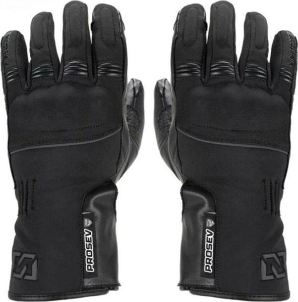 Motoanl Motosiklet Kışlık Eldiven Soft Ve Deri Kumaş Telefon Dokunmatik Özellik Explorer Motor Eldiveni - Image 1