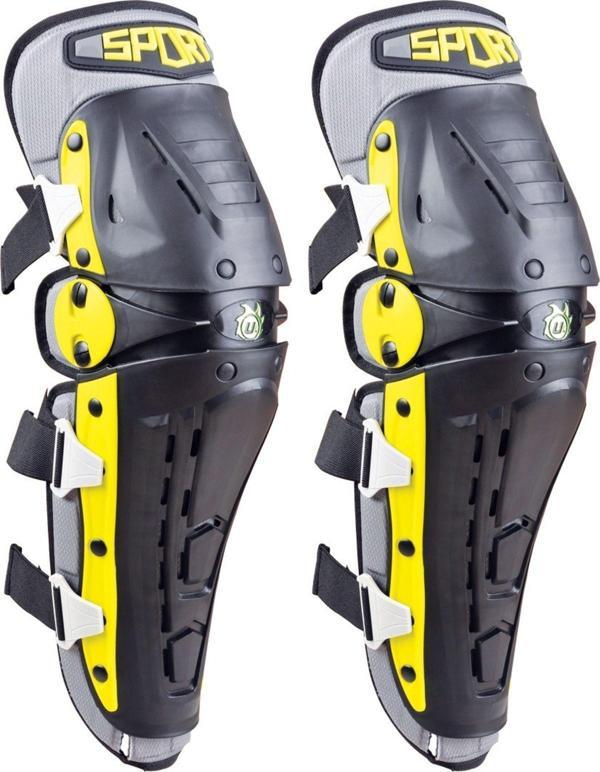 Motoanl Motosiklet Lüx Dizlik Sertifikalı Çift Mafsallı Cross Ve Enduro Motor Dizliği - Image 1