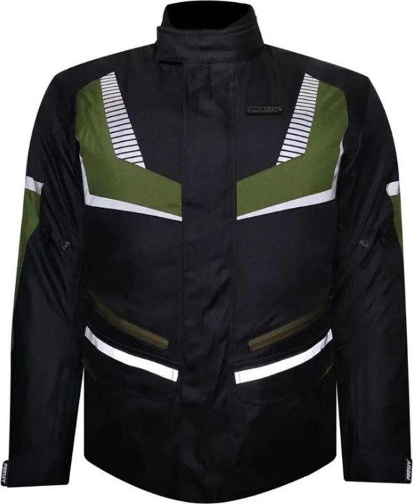 Motoanl Motosiklet Montu Maxdura Kumaş 4 Mevsim Uzun Model Motor Montu Yeşil - Image 1