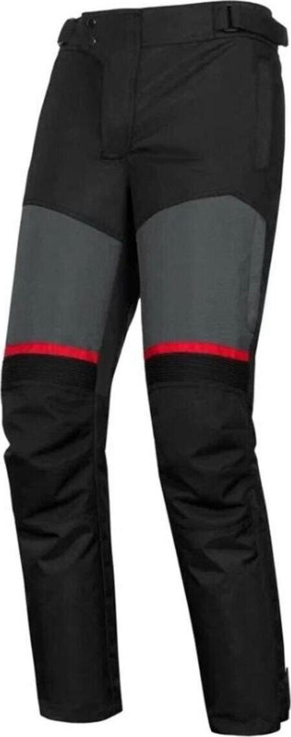 Motoanl Motosiklet Pantolonu Full Korumalı 4 Mevsim Maxdura Kumaş Hava Alabilen Fileli Bölgeler Siyah Pant - Image 1
