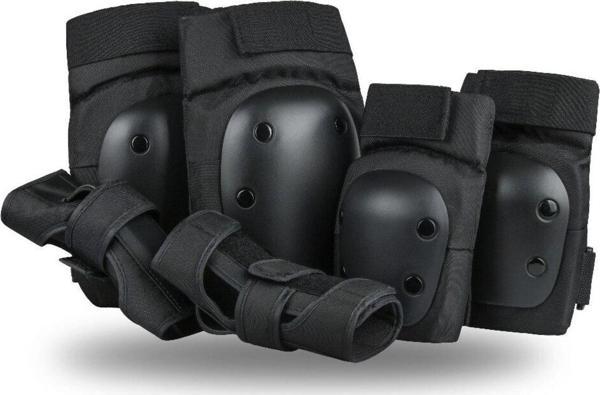 Motoanl Motosiklet Ve Bisiklet Paten Soft Dizlik Dirseklik Ve El Koruma Takım Rahat Bacak Kol El Koruma - Image 1
