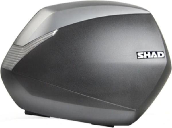 Motoanl Motosiklet Sh-36T Yan Çanta Takım Siyah Titanium Motor Tur Çantası - Image 1