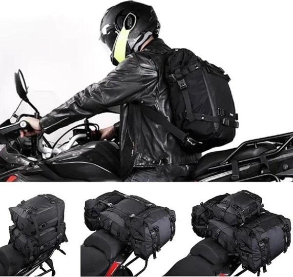 Motoanl Motosiklet Sırt Çantası,Arka Ve Yan Çanta Olma Özellikli Waterproof Motor Touring Çanta 30 Litre - Image 1