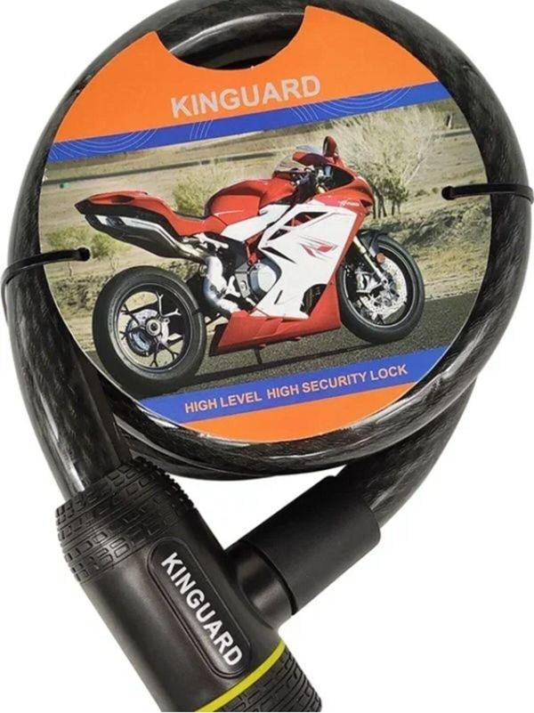 Motoanl Motosiklet Taıwan Kilit Halat Kalın Kablo Çelik Tel 25*1500Mm Motor Kilit - Image 1
